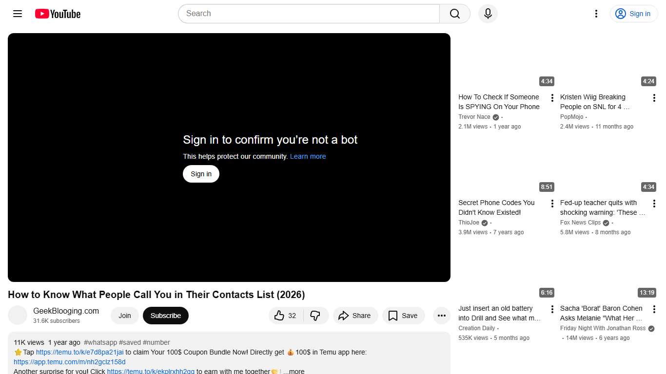 How to Know What People Call You in Their Contacts List (2026) - YouTube