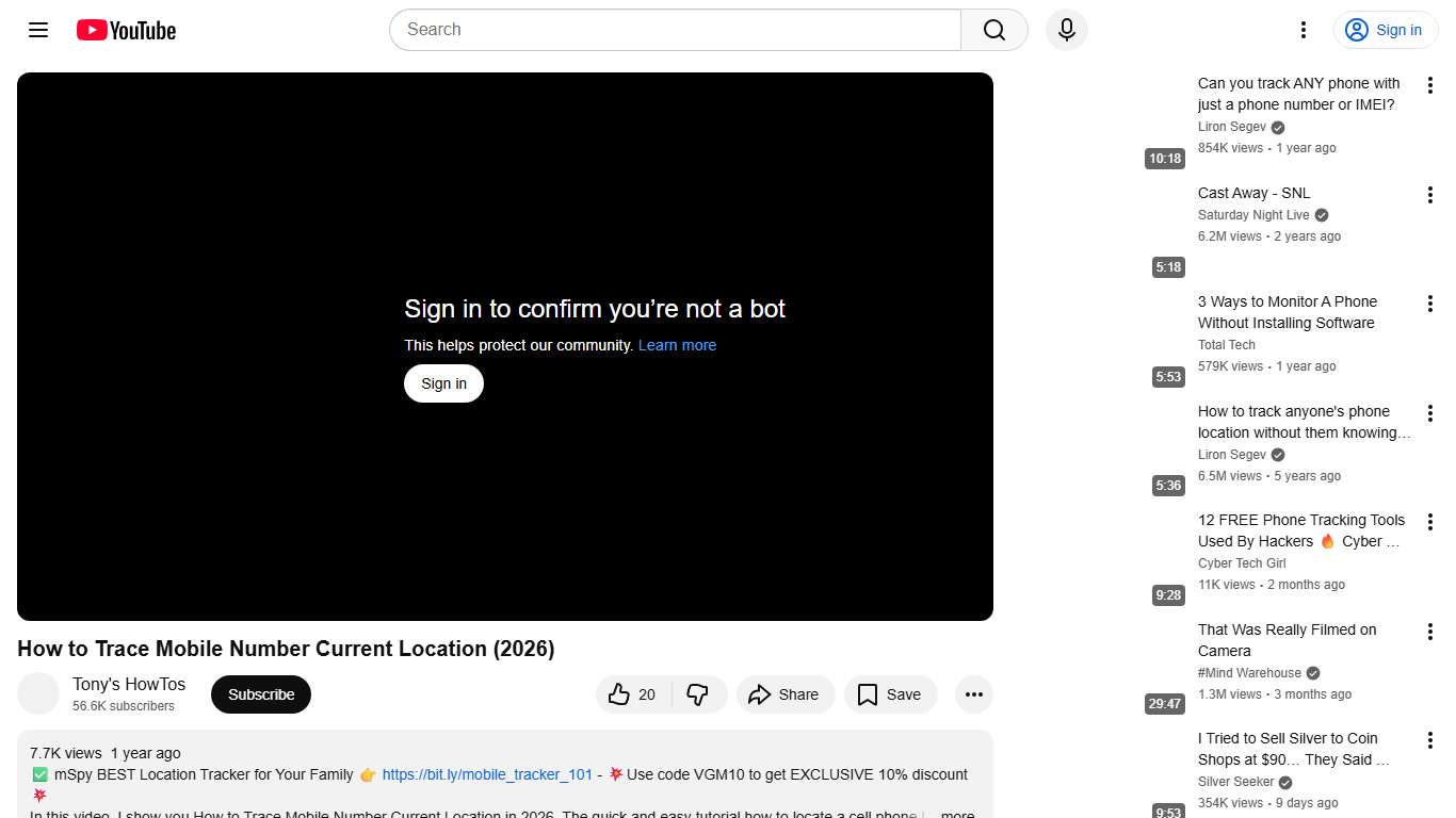 How to Trace Mobile Number Current Location (2026) - YouTube
